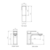 Parisi Quasar II Basin Mixer | Fucile